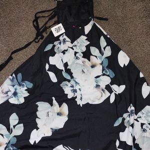 Formal floral dress